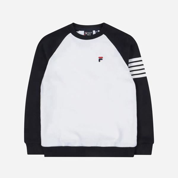 Fila B Boy's Sweatshirts - Navy/White,NZ 123-18756